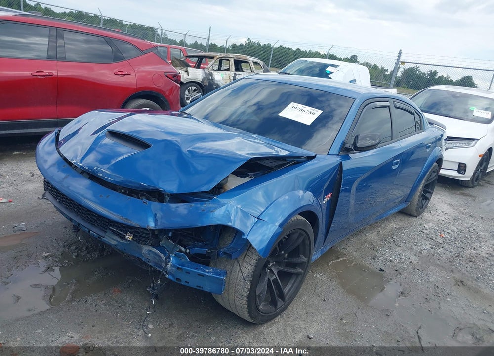 2023 DODGE CHARGER SCAT PACK WIDEBODY VIN: 2C3CDXGJ6PH657159