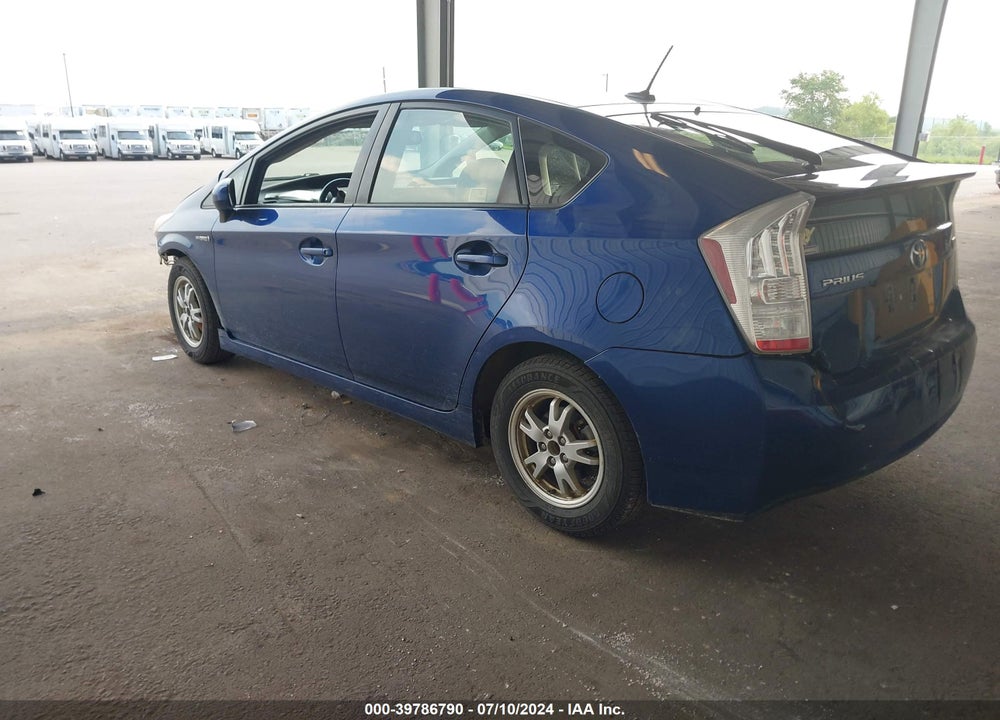 2011 TOYOTA PRIUS FOUR VIN: JTDKN3DU0B1408357