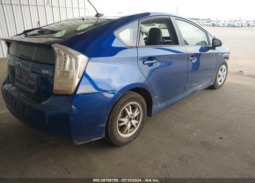 2011 TOYOTA PRIUS FOUR VIN: JTDKN3DU0B1408357