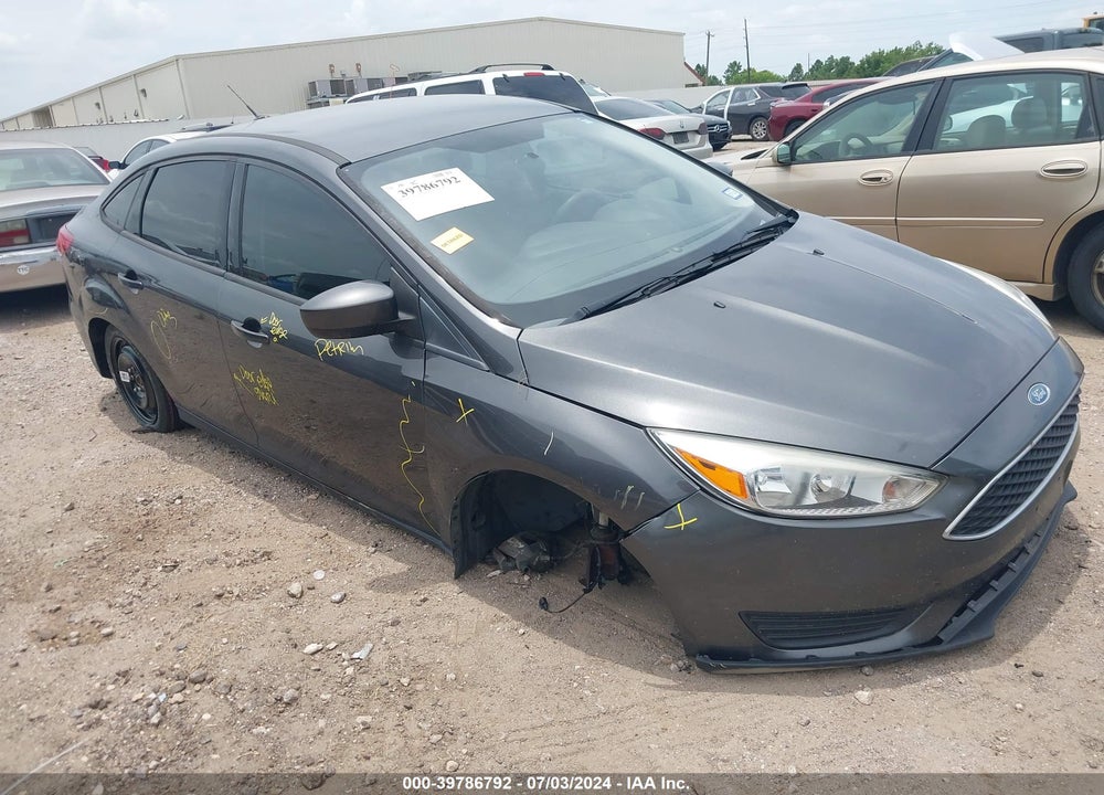 2018 FORD FOCUS VIN: 1FADP3F20JL240128