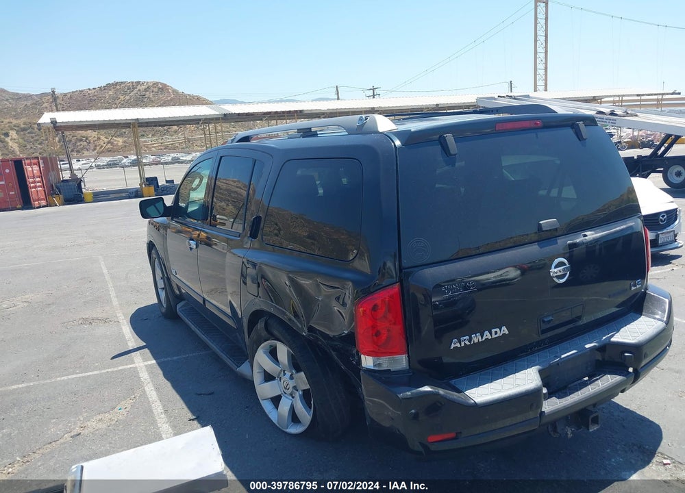 2008 NISSAN ARMADA LE VIN: 5N1BA08D68N627373