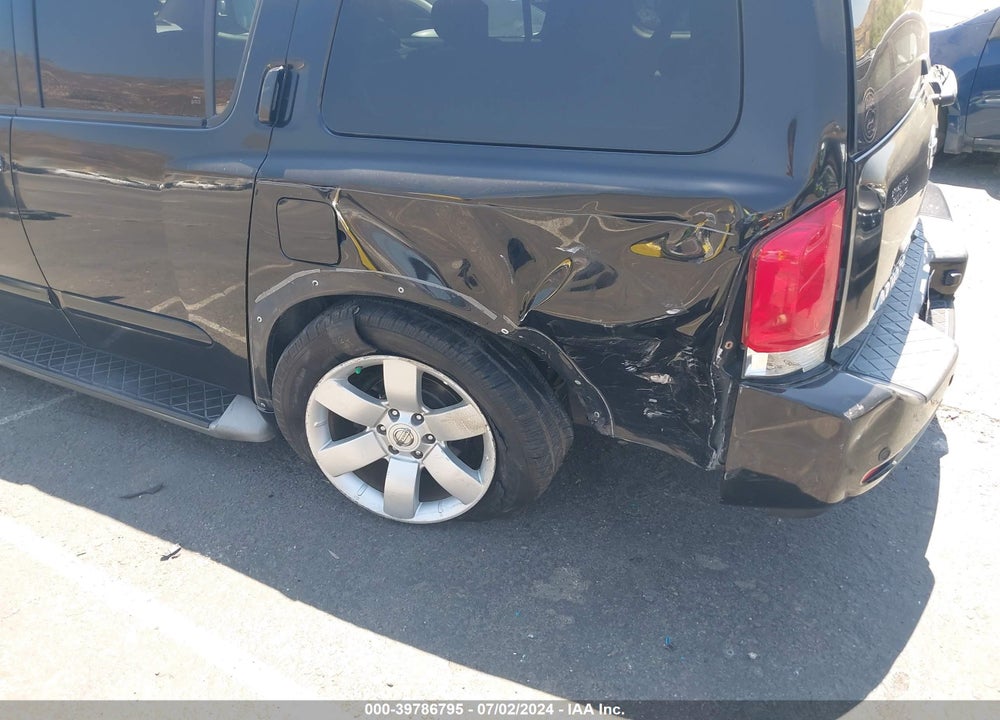 2008 NISSAN ARMADA LE VIN: 5N1BA08D68N627373