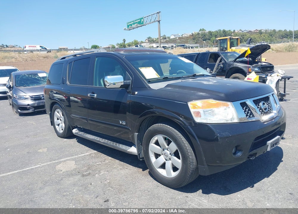 2008 NISSAN ARMADA LE VIN: 5N1BA08D68N627373