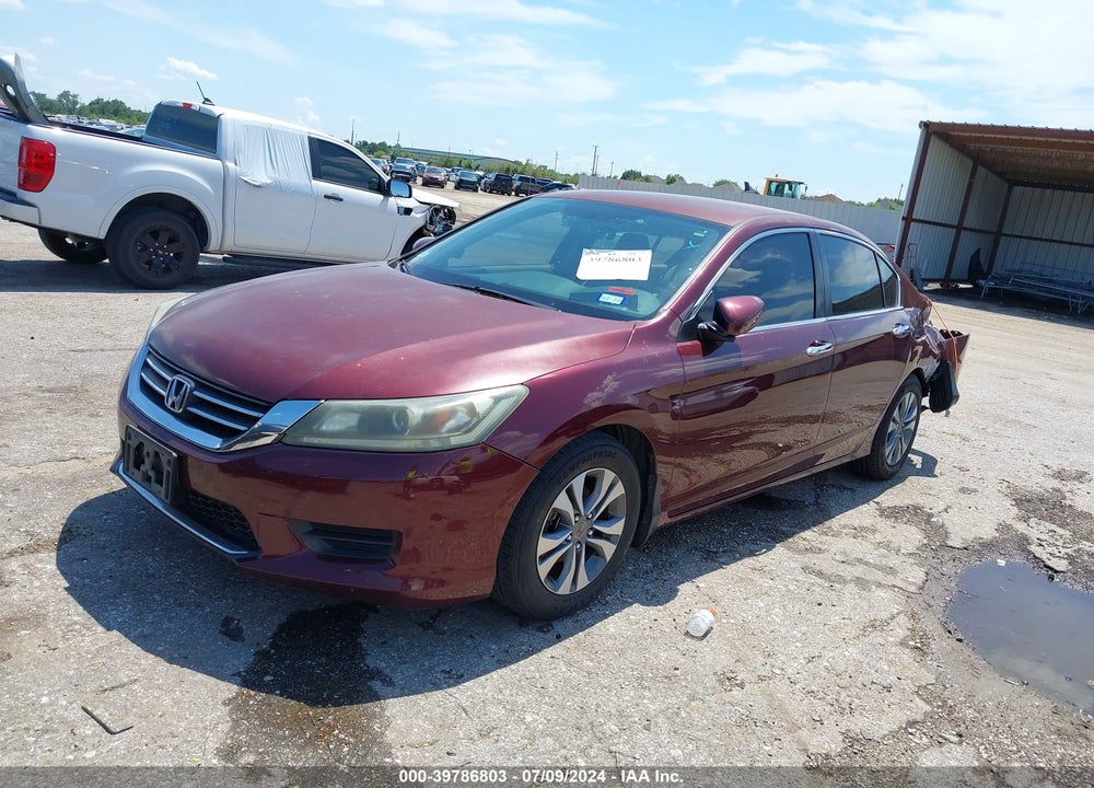 2014 HONDA ACCORD LX VIN: 1HGCR2F31EA190975