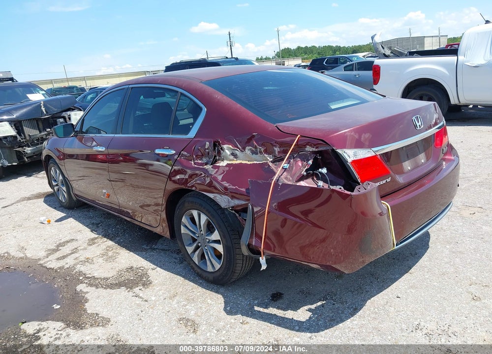 2014 HONDA ACCORD LX VIN: 1HGCR2F31EA190975