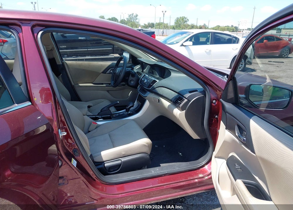 2014 HONDA ACCORD LX VIN: 1HGCR2F31EA190975