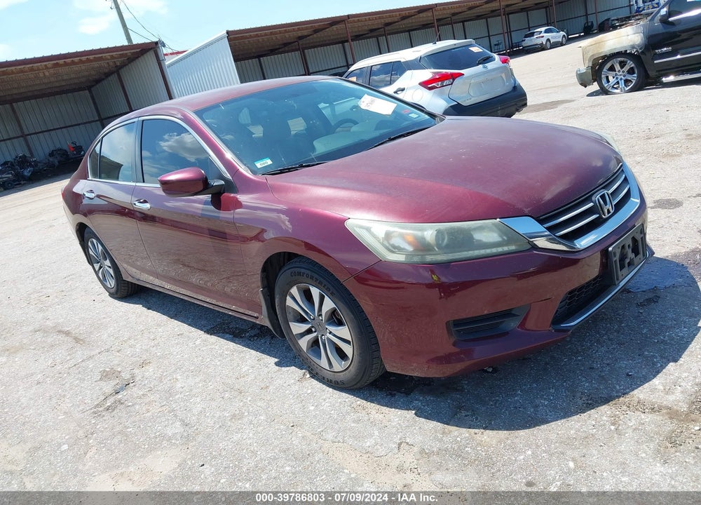 2014 HONDA ACCORD LX VIN: 1HGCR2F31EA190975