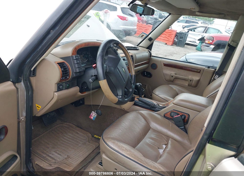 1999 LAND ROVER DISCOVERY SERIES II VIN: SALTY1249XA231634