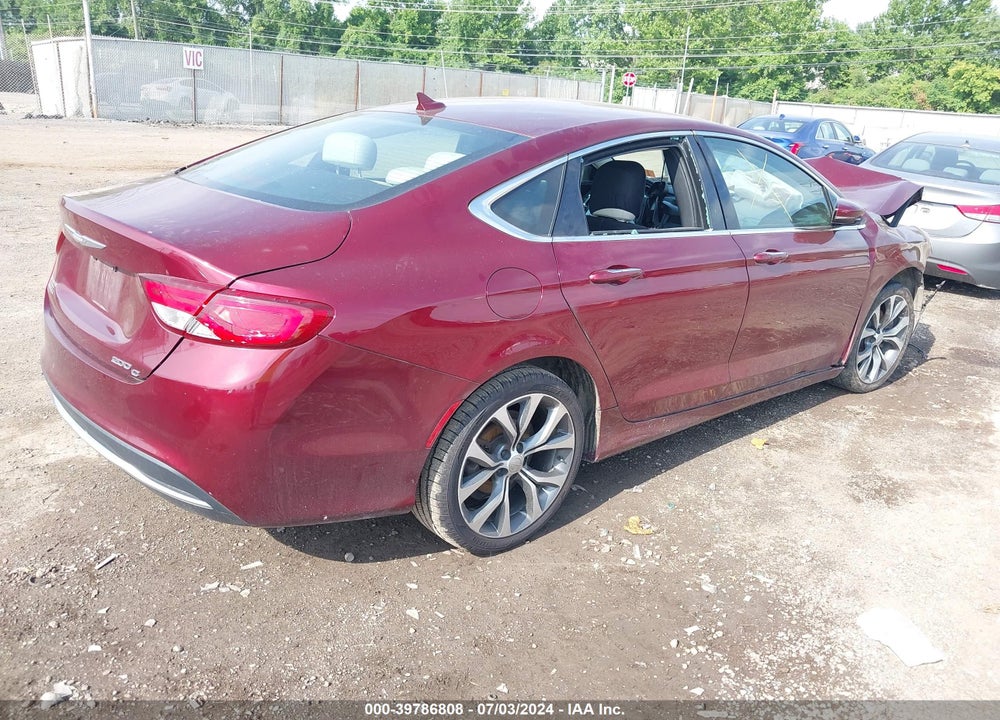 2015 CHRYSLER 200 VIN: 1C3CCCCB1FN520761
