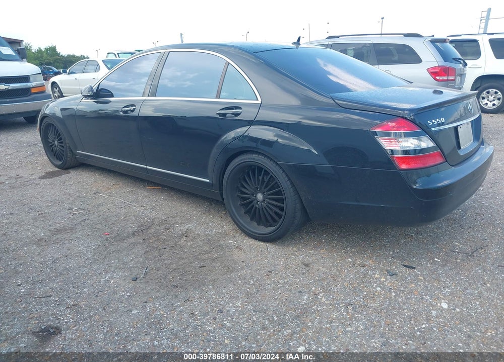 2007 MERCEDES-BENZ S 550 VIN: WDDNG71X97A049701
