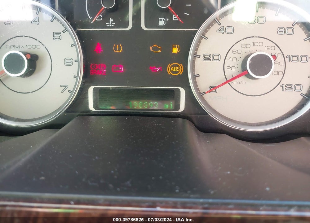 2009 FORD TAURUS LIMITED VIN: 1FAHP28W49G113740