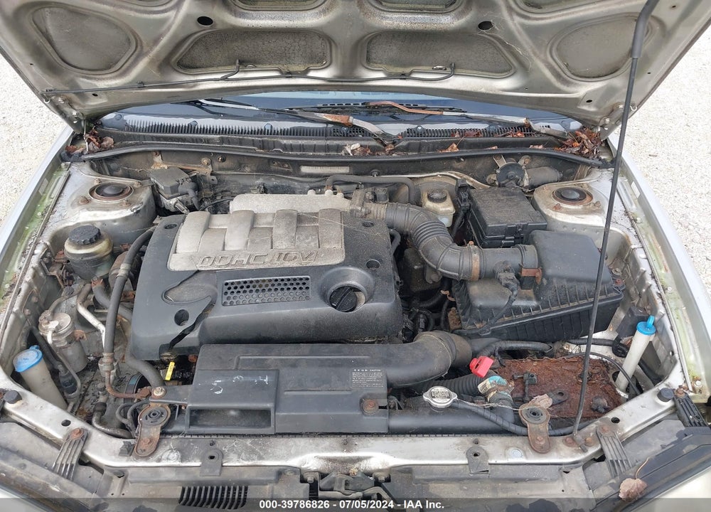 2004 KIA SPECTRA GS/GSX VIN: KNAFB161445142139