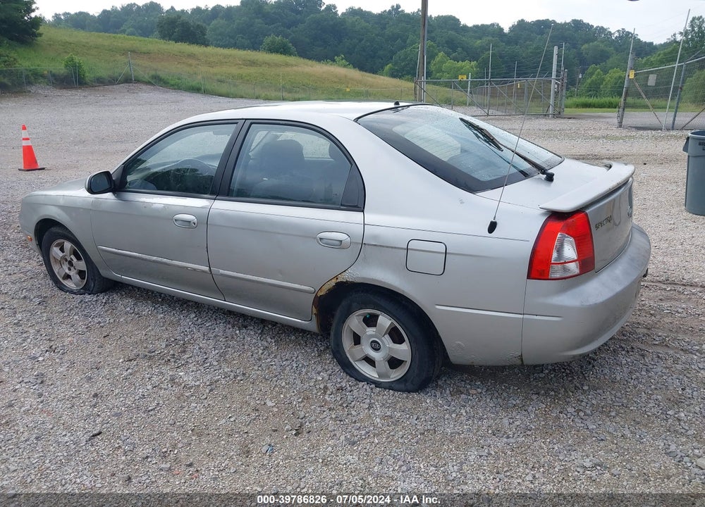 2004 KIA SPECTRA GS/GSX VIN: KNAFB161445142139