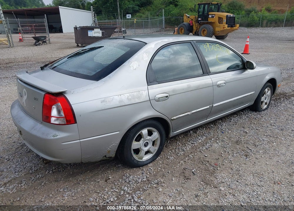 2004 KIA SPECTRA GS/GSX VIN: KNAFB161445142139