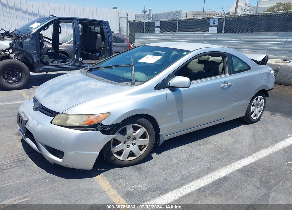 2006 HONDA CIVIC LX VIN: 2HGFG12616H547295