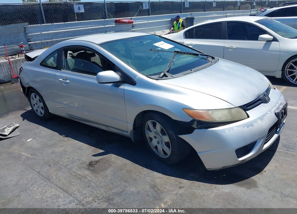2006 HONDA CIVIC LX VIN: 2HGFG12616H547295