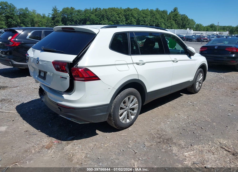 2019 VOLKSWAGEN TIGUAN 2.0T S VIN: 3VV0B7AX4KM065322