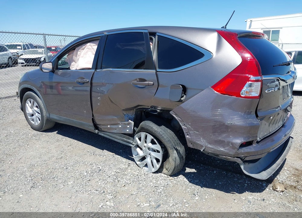 2015 HONDA CR-V EX VIN: 3CZRM3H57FG705549