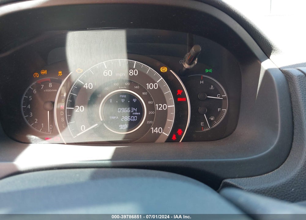 2015 HONDA CR-V EX VIN: 3CZRM3H57FG705549