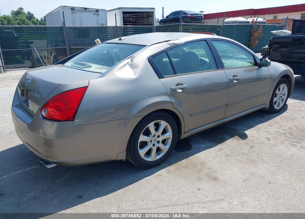 2008 NISSAN MAXIMA 3.5 SL VIN: 1N4BA41E48C811775
