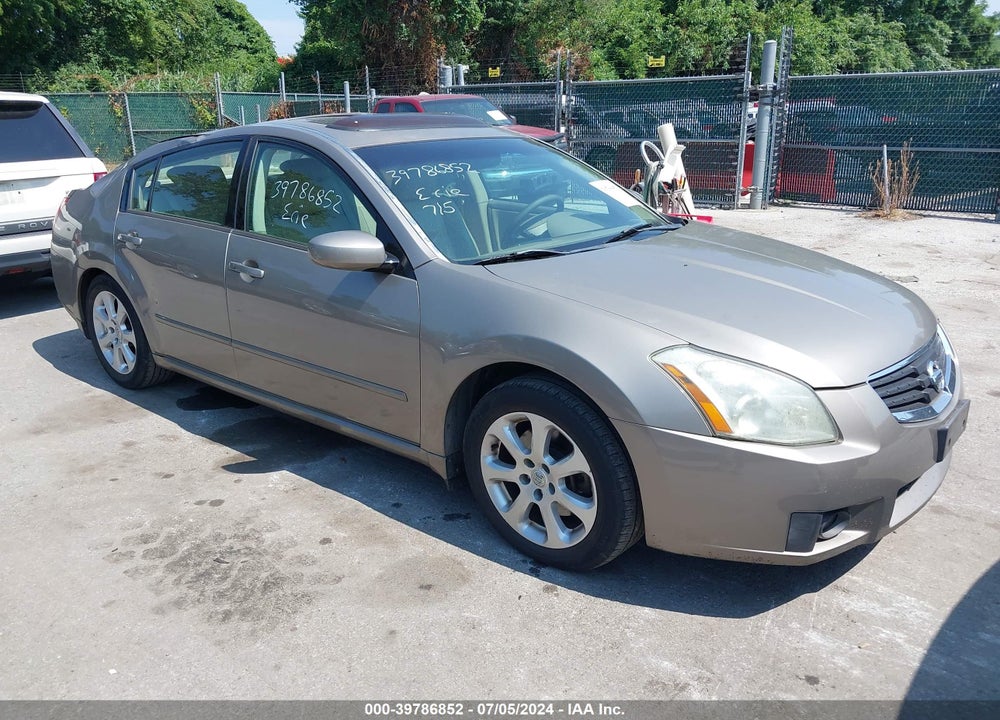 2008 NISSAN MAXIMA 3.5 SL VIN: 1N4BA41E48C811775