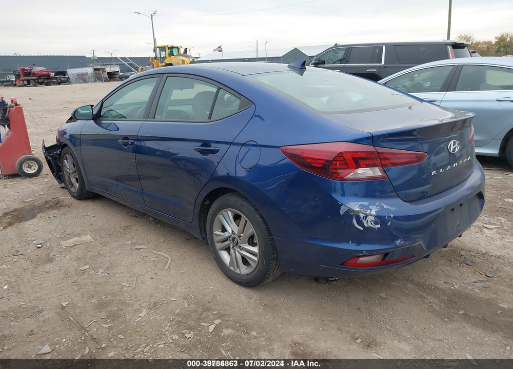 2020 HYUNDAI ELANTRA SEL VIN: 5NPD84LF5LH560766