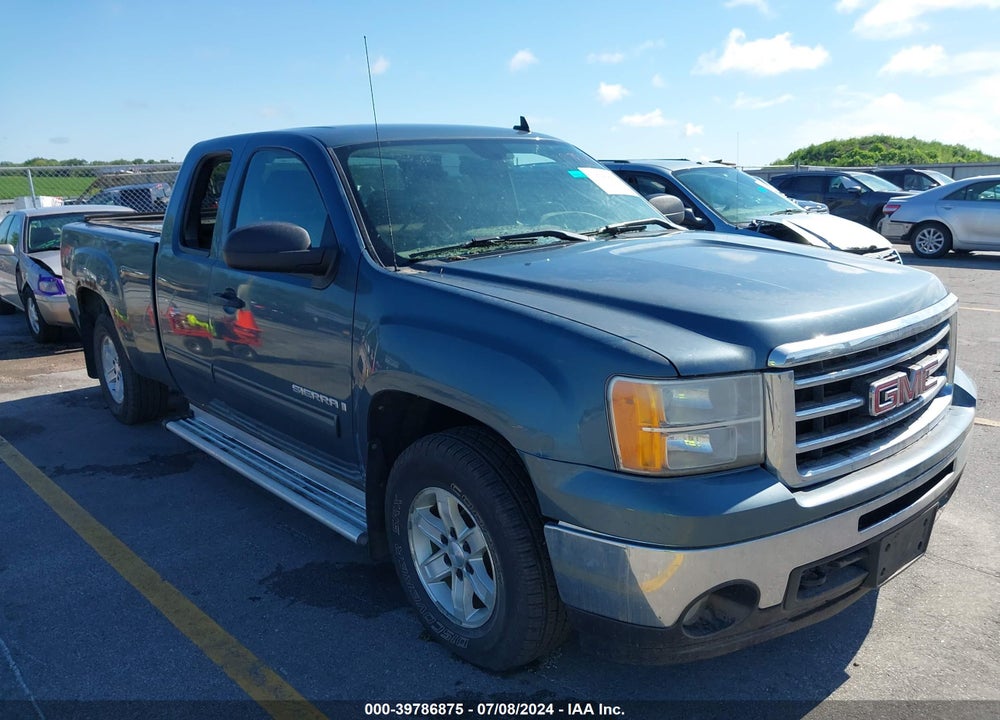 2009 GMC SIERRA 1500 SLE VIN: 1GTEK29039Z276874