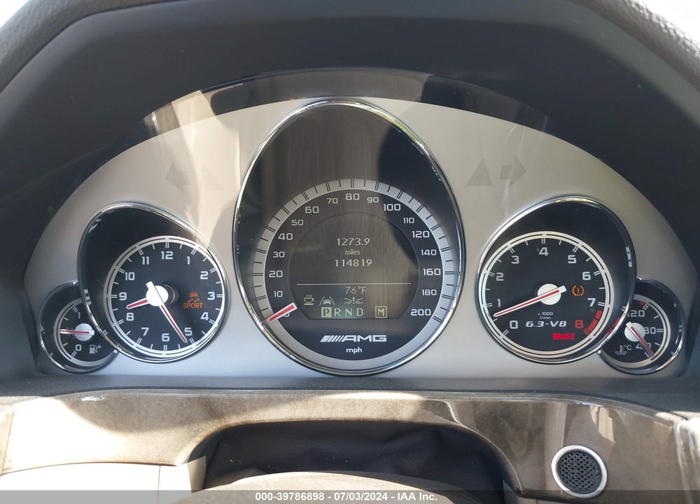 2010 MERCEDES-BENZ E 63 AMG VIN: WDDHF7HB5AA157346
