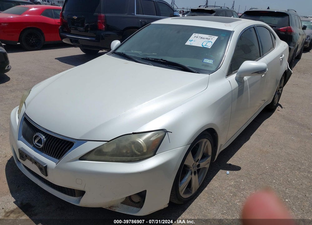 2012 LEXUS IS 250 VIN: JTHBF5C24C5180557