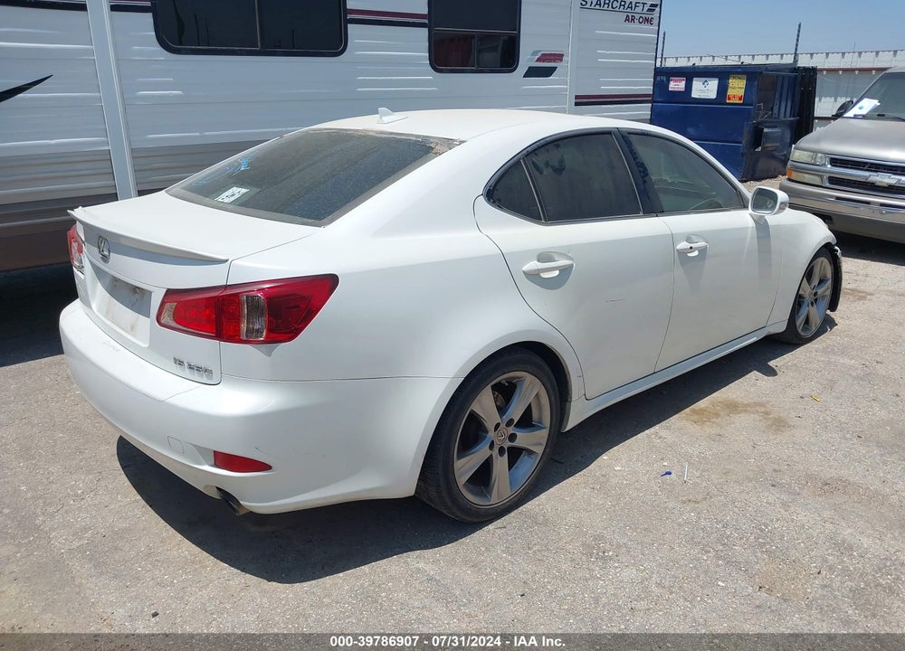 2012 LEXUS IS 250 VIN: JTHBF5C24C5180557