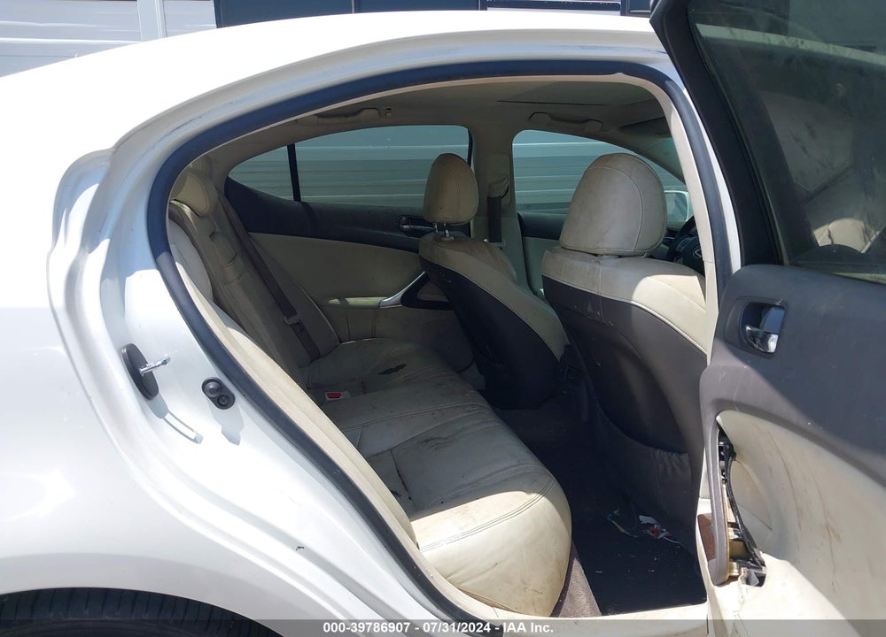 2012 LEXUS IS 250 VIN: JTHBF5C24C5180557