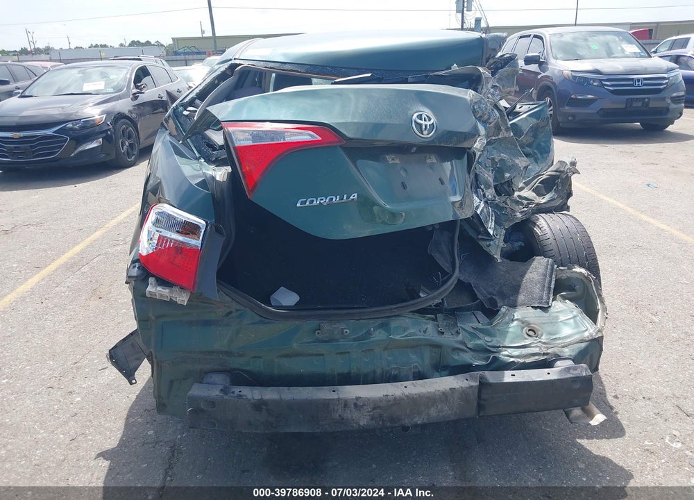 2016 TOYOTA COROLLA LE VIN: 5YFBURHE5GP419656