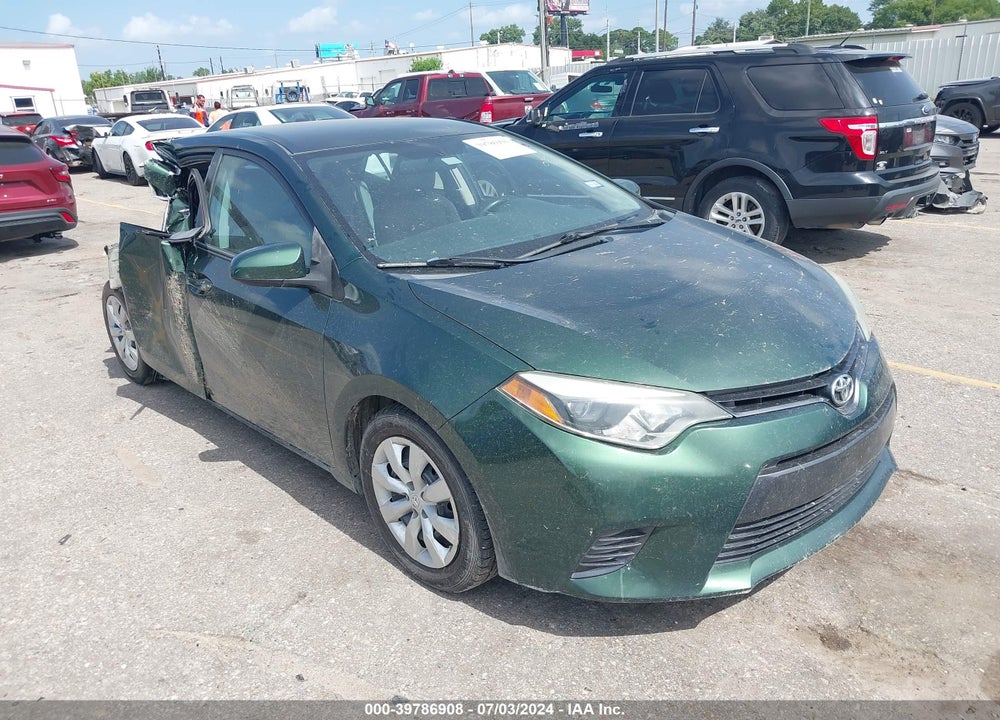 2016 TOYOTA COROLLA LE VIN: 5YFBURHE5GP419656