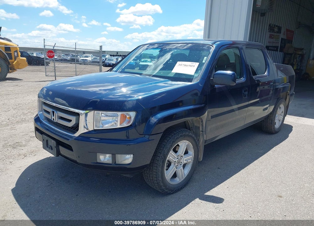 2010 HONDA RIDGELINE RTL VIN: 5FPYK1F53AB004494