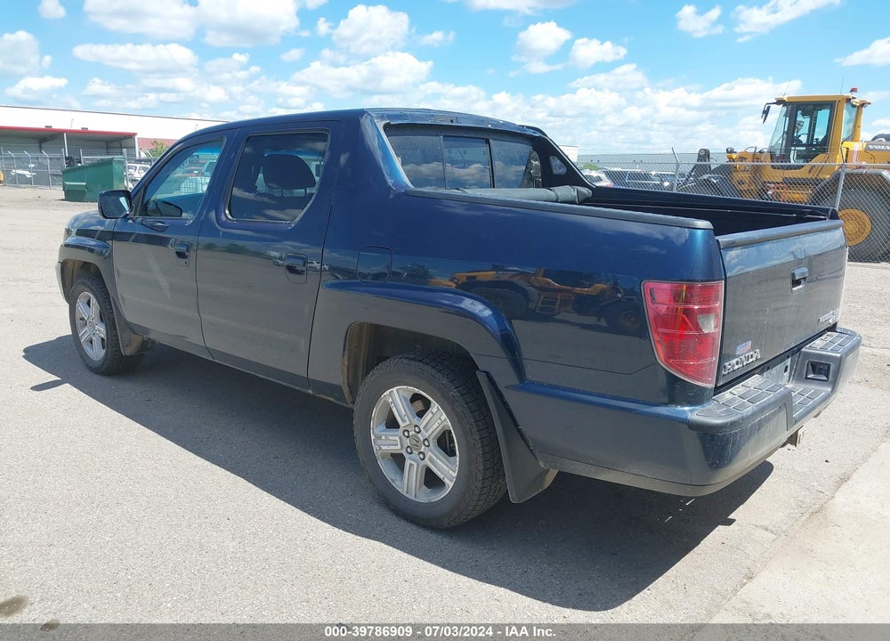 2010 HONDA RIDGELINE RTL VIN: 5FPYK1F53AB004494