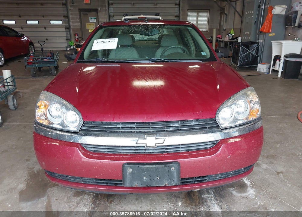 2005 CHEVROLET MALIBU LS VIN: 1G1ZT548X5F261872