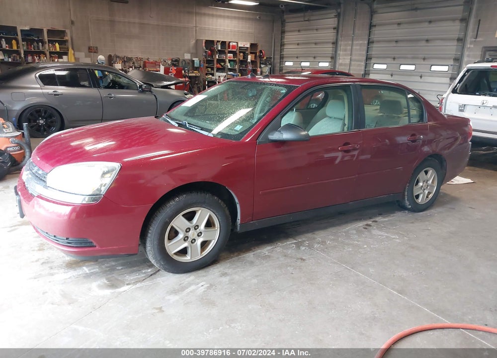 2005 CHEVROLET MALIBU LS VIN: 1G1ZT548X5F261872