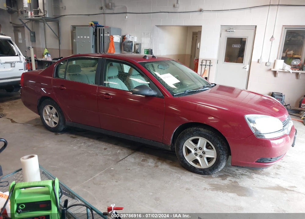 2005 CHEVROLET MALIBU LS VIN: 1G1ZT548X5F261872