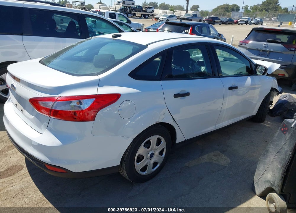 2014 FORD FOCUS S VIN: 1FADP3E27EL374240