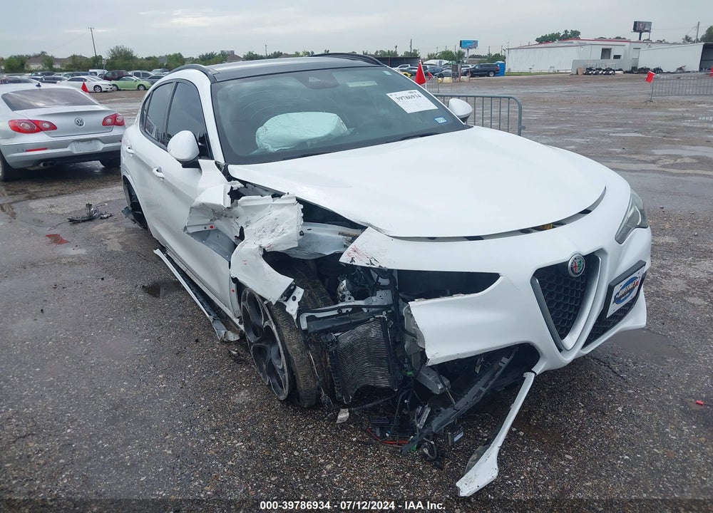 2021 ALFA ROMEO STELVIO TI SPORT AWD VIN: ZASPAKBN6M7D12232