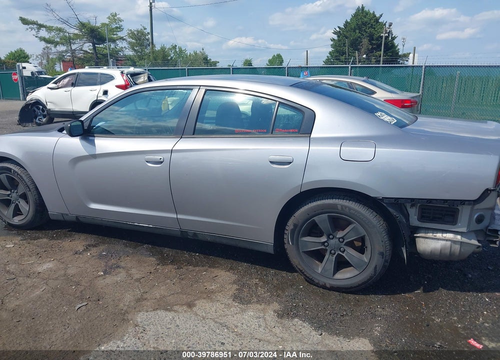 2014 DODGE CHARGER SE VIN: 2C3CDXBG5EH130674