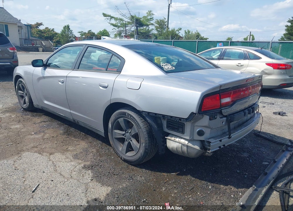 2014 DODGE CHARGER SE VIN: 2C3CDXBG5EH130674