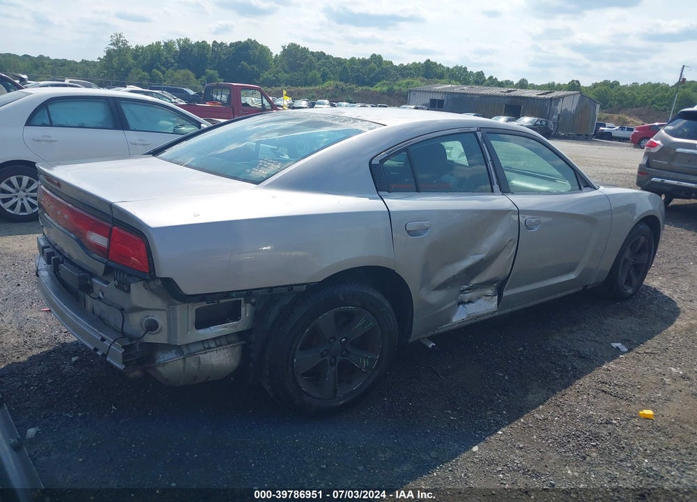 2014 DODGE CHARGER SE VIN: 2C3CDXBG5EH130674
