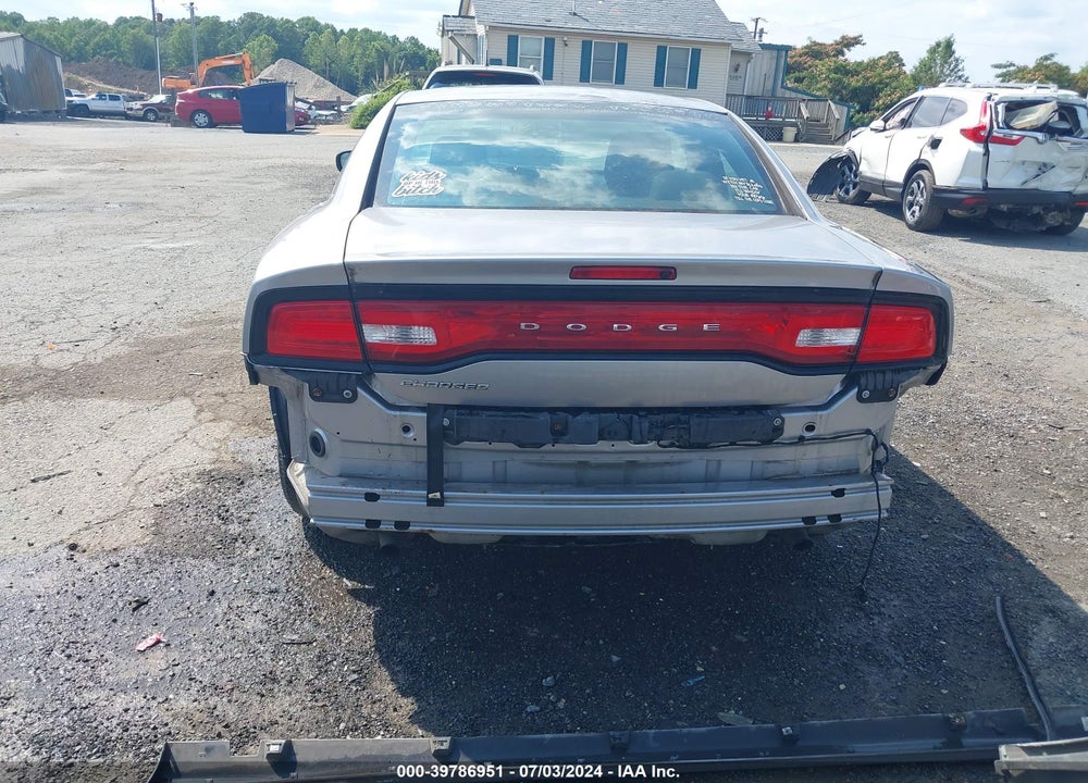 2014 DODGE CHARGER SE VIN: 2C3CDXBG5EH130674