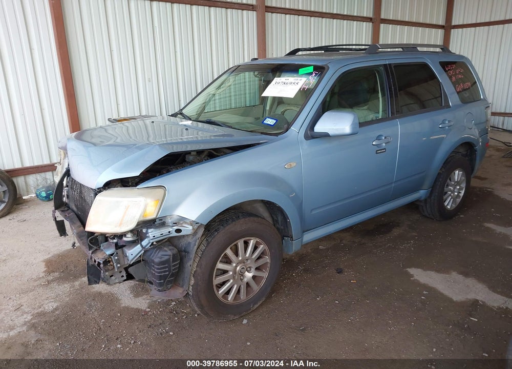 2009 MERCURY MARINER PREMIER VIN: 4M2CU877X9KJ18328