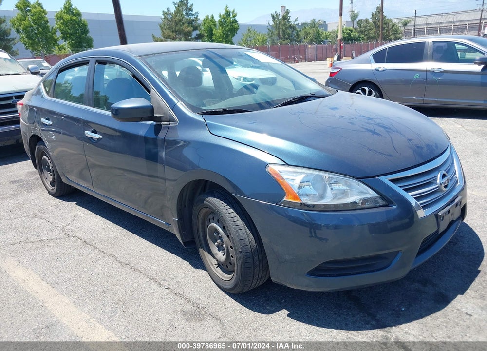 2014 NISSAN SENTRA S VIN: 3N1AB7AP0EL689067
