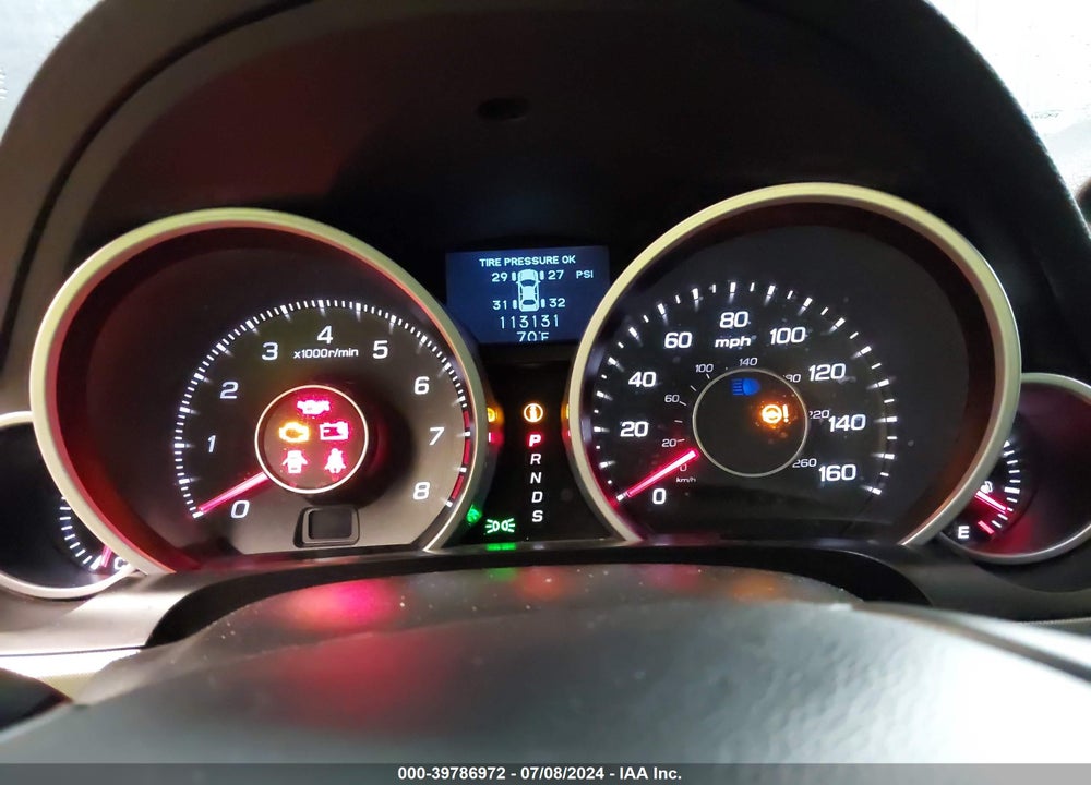 2009 ACURA TL 3.7 VIN: 19UUA96579A002083