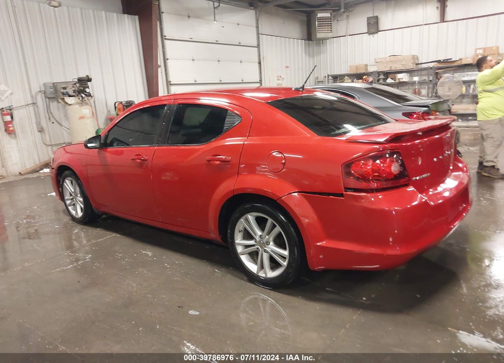 2014 DODGE AVENGER SE VIN: 1C3CDZAB3EN177825