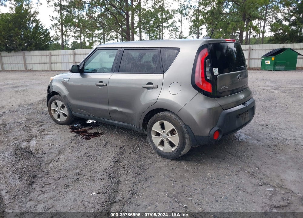 2015 KIA SOUL VIN: KNDJN2A21F7207837