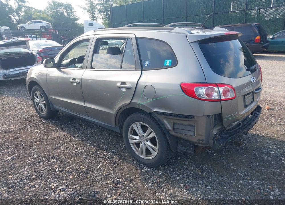 2012 HYUNDAI SANTA FE SE VIN: 5XYZHDAG9CG116685